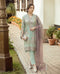 Flossie Embroidered Chiffon Lavish Luxury Edition – 04 Moon Light